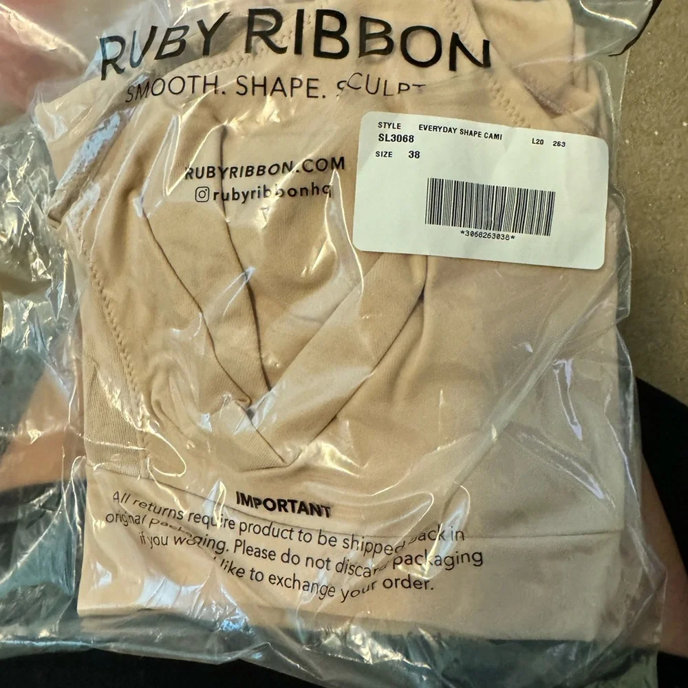 Ruby Ribbon Cami - Picture 1 of 2